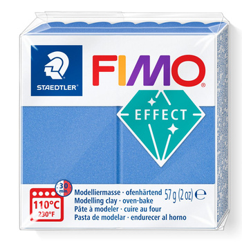 Fimo effect masa termoutwardzalna 57 g niebieski metaliczny Staedtler