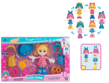 Lalka dla dziewczynki z akcesoriami modna stylowa idealna na prezent