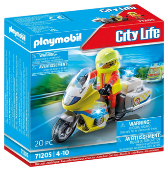 Playmobil Motor ratunkowy ze światłem 71205