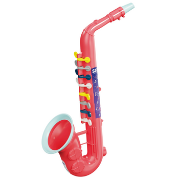 SAKSOFON TRĄBKA INSTRUMENT MUZYCZNY DLA NAUKI GRY DZIECI PREZENT ZABAWKA