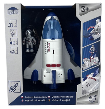 Rakieta Kosmiczna Statek Prom Światło Dźwięk Interaktywna Zabawka