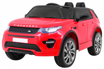 Auto Na Akumulator Land Rover Discovery Czerwony Pilot EVA MP3 LED