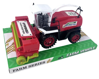 ZABAWKA DLA DZIECI KOMBAJN MASZYNA ROLNICZA FARMA POJAZD FARMERA
