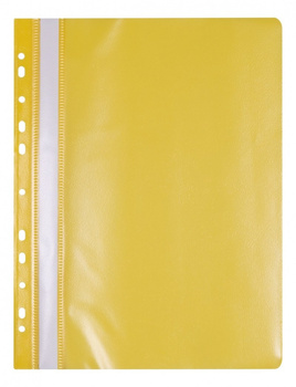 Paczka skoroszyt A4 Office Products miękki wpinany żółty 25 sztuk