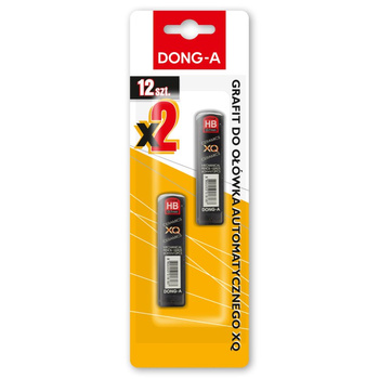 Grafit do ołówka automatycznego XQ 05 MM HB Dong-a 2 x 12 szt. blister