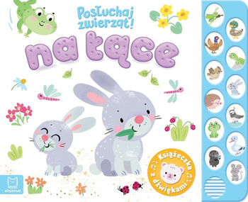 Na łące. Posłuchaj zwierząt! Książeczka z dźwiękami