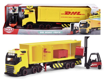 City ciężarówka z naczepą DHL 35cm Dickie Toys