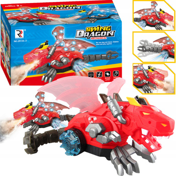 Interaktywny Robot Dla Dzieci Efekty Dźwiękowe Świetlne Dym Prezent