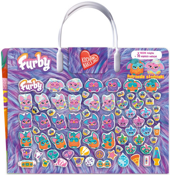 Futrzaste słodziaki. Furby. Kocham naklejać