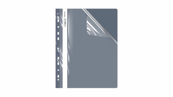 Paczka Skoroszyt A4 twardy zawieszany grafit morandi 10 sztuk