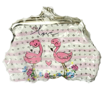 PORTFELIK Z FLAMINGIEM PORTMONETKA DLA DZIEWCZYNKI BILONÓWKA NA BIGIEL