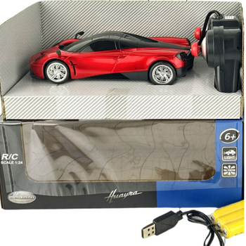 PAGANI HUAYRA SAMOCHÓD ZDALNIE STEROWANY RC AUTO NA PILOTA SZYBKI PREZENT
