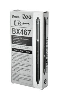 Paczka Długopis 0,7 mm BX467 czarny 12 szt.