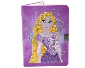 Sekretny Pamiętnik z mozaiką diamentową Roszpunka EPEE