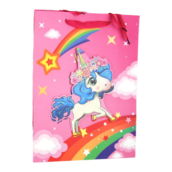 Torba prezentowa średnia ozdobna elegancka na każdą okazję 1 sztuka