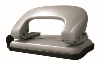 Dziurkacz metalowy mały srebrny Tetis 10 arkuszy