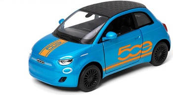 Model FIAT 500E Z Nadrukiem Skala 1:28 Kolekcjonerski Samochód Dla Fanów