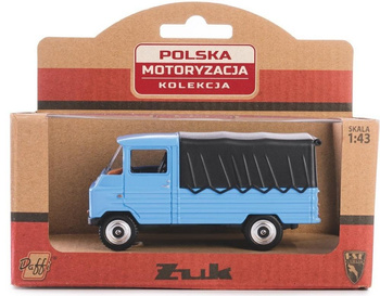 Kolekcja PRL - Żuk, skala 1:43 niebieski Daffi