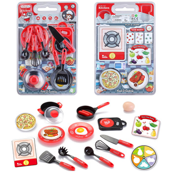 ZESTAW NACZYŃ DO KOUCHNI KUCHARZ ZABAWKA DLA DZIECI