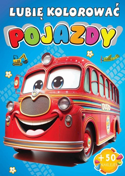 Pojazdy. Lubię kolorować