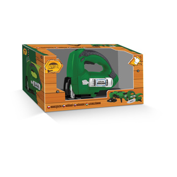 Wyrzynarka zabawka na baterie elektroniczna dla dzieci w pudełku prezentowy