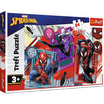 PUZZLE 24 Maxi Pajęcze zmysły Disney Marvel Spiderman 14366