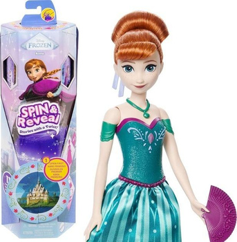 Lalka Disney Frozen Spin&Reveal Anna Mattel