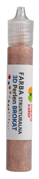 Farba 3D 32ml brokat szampański