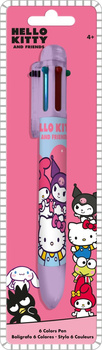 Długopis Hello Kitty 6 kolorów HK50181