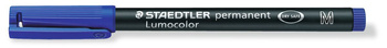 Foliopis Lumocolor, M, wodoodporny, niebieski, Staedtler