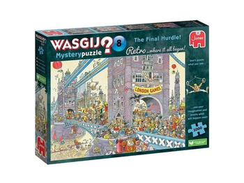 Puzzle 1000 Wasgij Mystery Ostatni bieg TM Toys