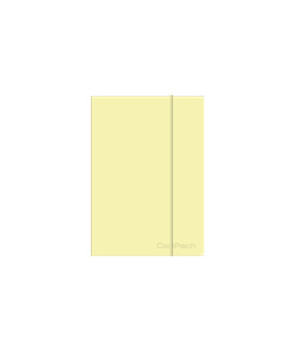 COOLPACK - BRULION A5 Z GUMKĄ - PASTEL / POWDER YELLOW