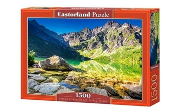 Puzzle 1500 Sunrise at Morskie Oko, Poland CASTOR Castorland