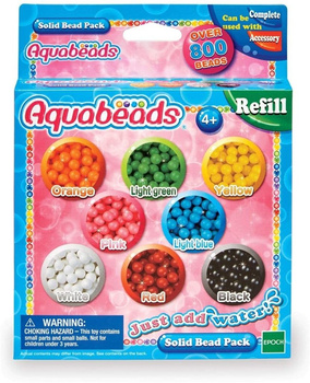 Aquabeads Koraliki podstawowe zestaw uzupełniający EPOCH