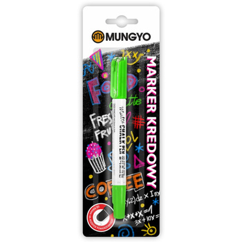 Marker kredowy MUNGYO zielony na blistrze