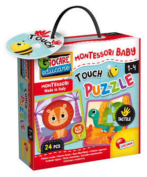 LISCIANI MONTESSORI BABY TOUCH PUZZLE