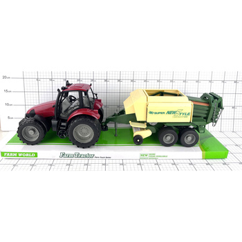 TRAKTOR Z MASZYNĄ POD KLOSZEM