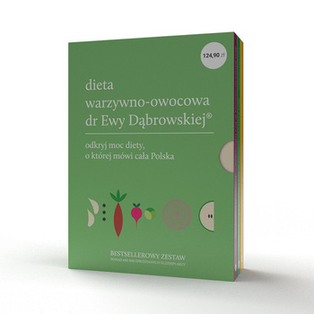 Pakiet Dieta warzywno-owocowa dr Ewy Dąbrowskiej / Dieta warzywno-owocowa dr Ewy Dąbrowskiej. Przepisy / Dieta warzywno-owocowa