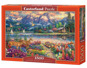 Puzzle 1500 Spring Mountain Majesty CASTOR Castorland