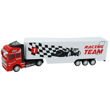 CIĘŻARÓWKA RACING TEAM TIR CIĘŻARÓWKA ZABAWKA METALOWA DLA DZIECI TIR