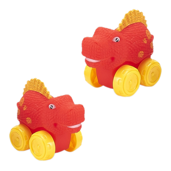 Dinozaur Na Kółkach Zabawka Edukacyjna Dla Dzieci Prezent 6 Wzorów
