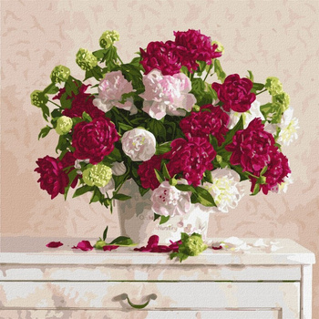 Malowanie po numerach IDEYKA 50x50 cm Dwa kolory