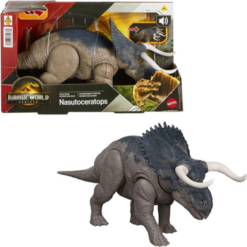 Jurassic World Wild Roar Nasutoceratops Mattel