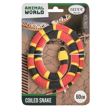 Wąż gumowy koralowy 60cm Beppe