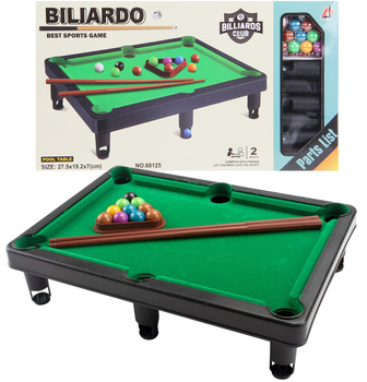 Stół bilardowy składany z akcesoriami do gier domowych i rekreacyjnych