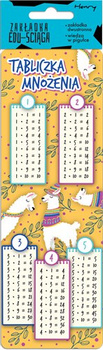 Zakładka EDU ŚCIAGA Tabliczka mnożenia LAMY