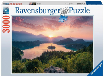Puzzle 3000 Jezioro Bled Słowenia Ravensburger