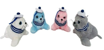 Foka z głosem 40cm MIX Sun-Day