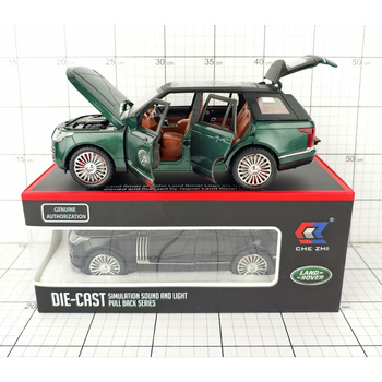 LAND ROVER 1:24 ŚW./DŹW. METAL W PUDEŁKU