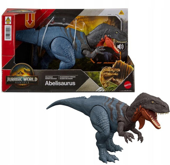 Jurassic World Abelisaurus Ryczący dinozaur JGB91 Mattel